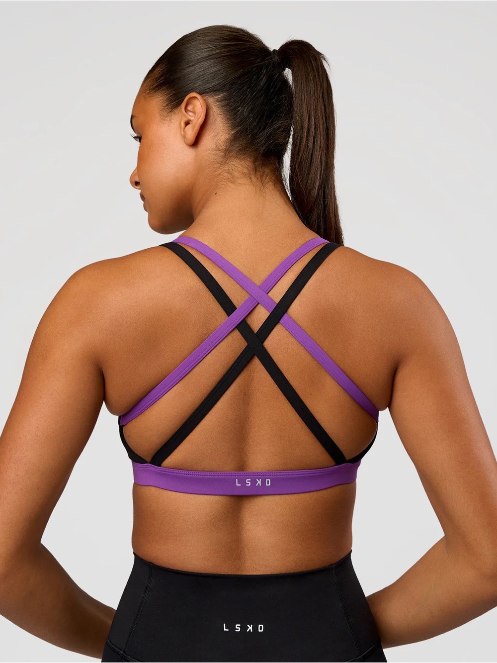LSKD medium Velocity Graphic Sports Bra - Picture 3 of 4
